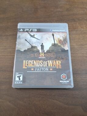 Sont PS3 History Legends Of War Patton Game CIB
